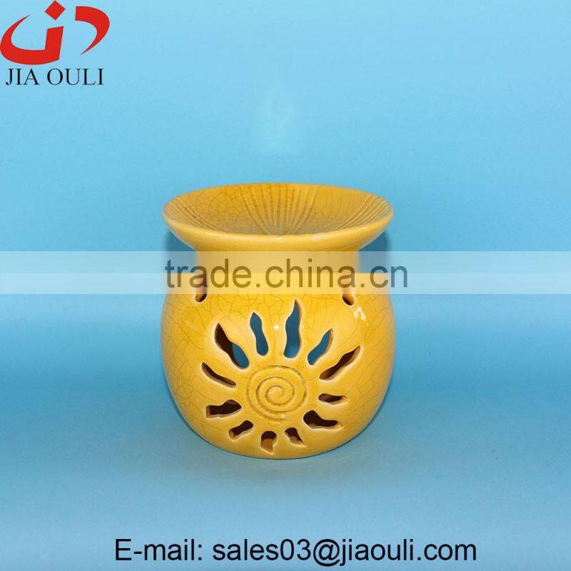 wholesale modern family life fragrance ceramic oil warmers, bulk oil lamps