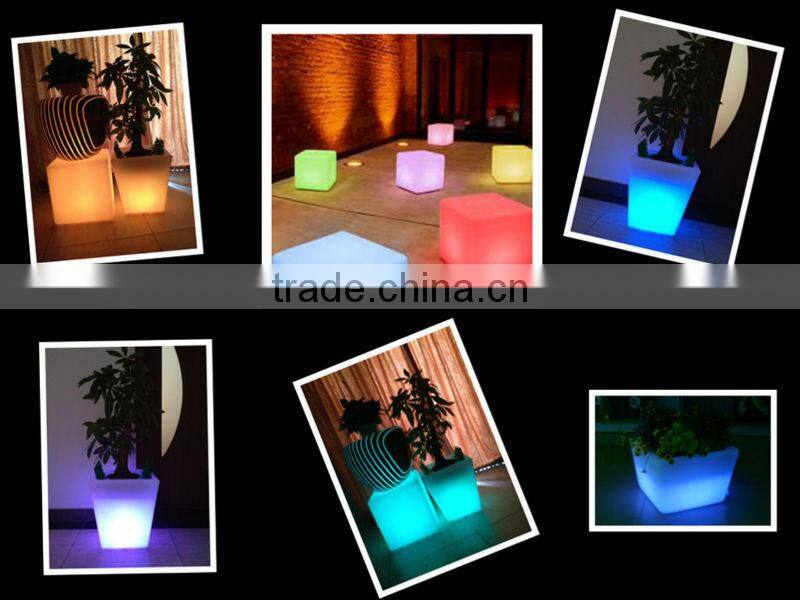Led lighted planter pots/Animal flower planters YM-FP606068