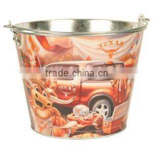 Hot sale galvanized ice beverage bucket