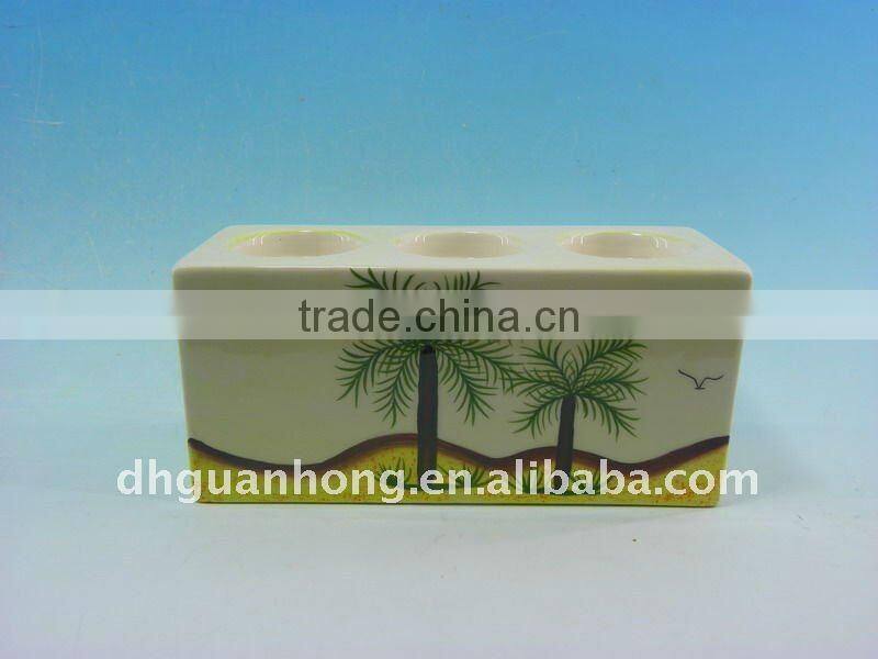 Ceramic Candlestick set