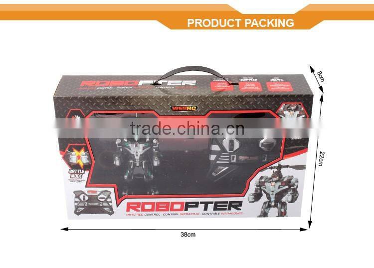 Infrared remote control robot toy flying toy robot