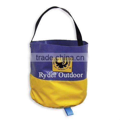 Outdoor PVC Tarpaulin Foldable Bucket