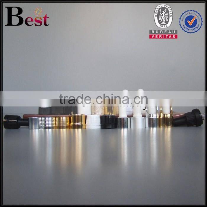 essencial oil glass bottel 20ml oil glass bottle green round shape beard oil glass bottle with black plastic dropper