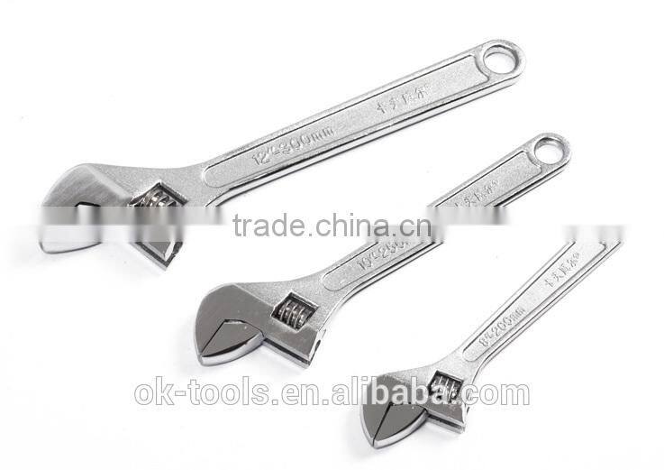 OK-Tools Carbon Steel Adj.Wrench