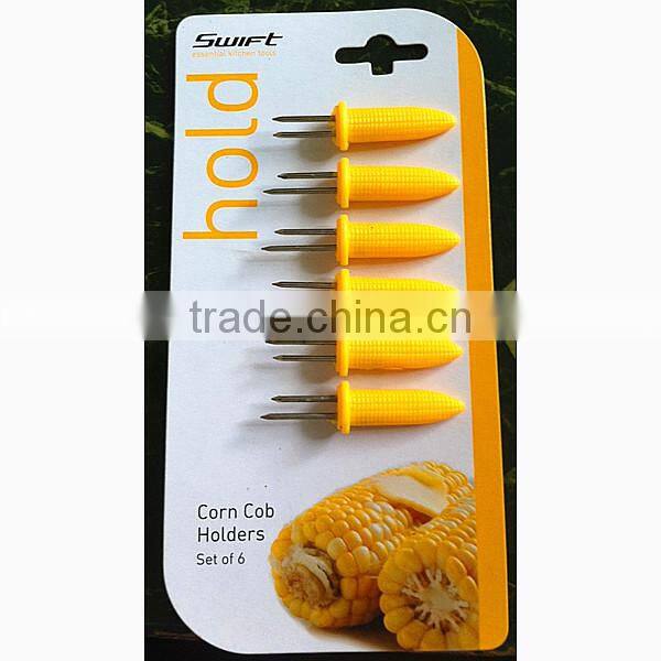 CH-4606 Set Of 6 Corn Cob Holder