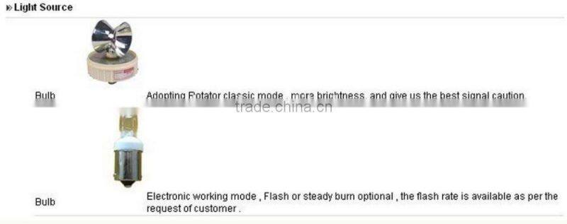 WL-A15-X161 12V 24V Rotate Warning Beacon Lighting