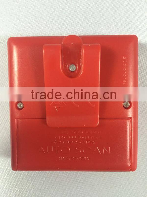 Mini FM scan stereo radio