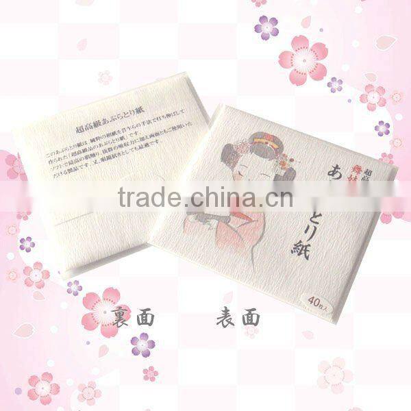 Japanese Facial oil blotting paper Japanese Tissue Paper