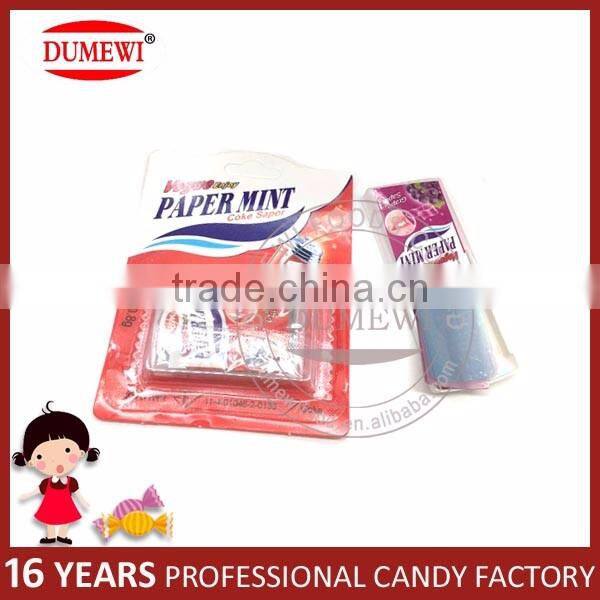 Fruit Flavor Fresh Mint Strip Breath Strips Candy