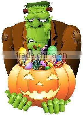 Halloween Bracelet Pumpkin Pressed Candy