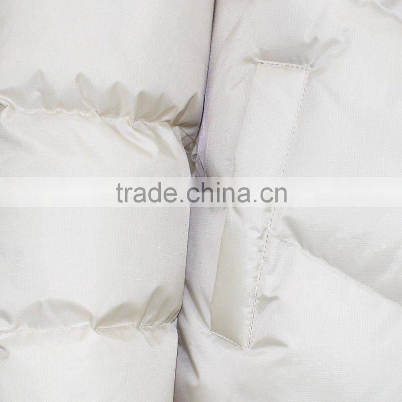 Western Wear For Women Beige White Warm Jackets And Coats