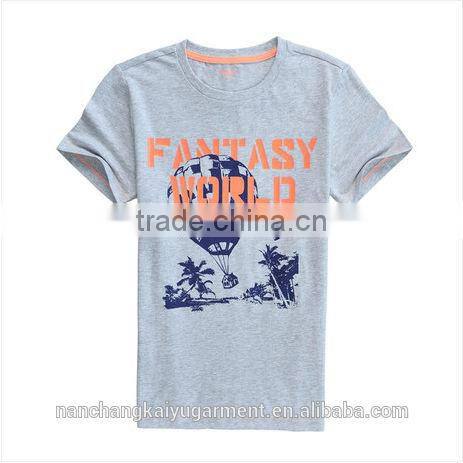 Boy kids printed 100%cotton T shirt