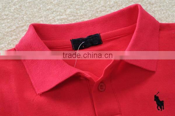 2016 OEM blank microfiber polo shirt long sleeve unisex polo shirt