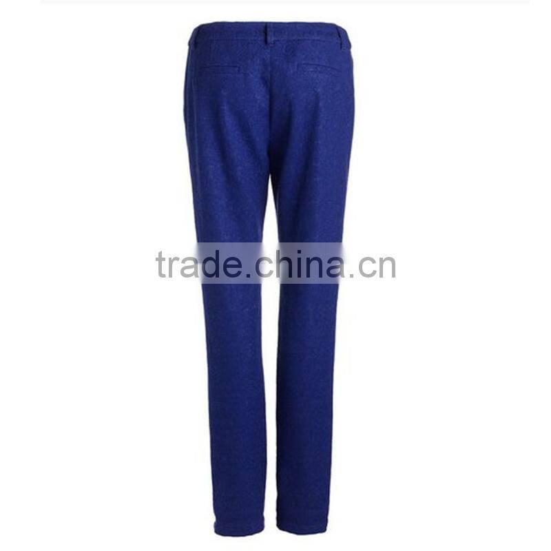 Ladies' fashioncotton slim style office lady color combination high quality direct factory seamless lady's legging