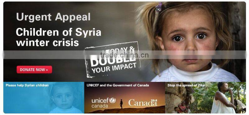 You buy a piece of workwear, I donate 1 cent to the UNICEF