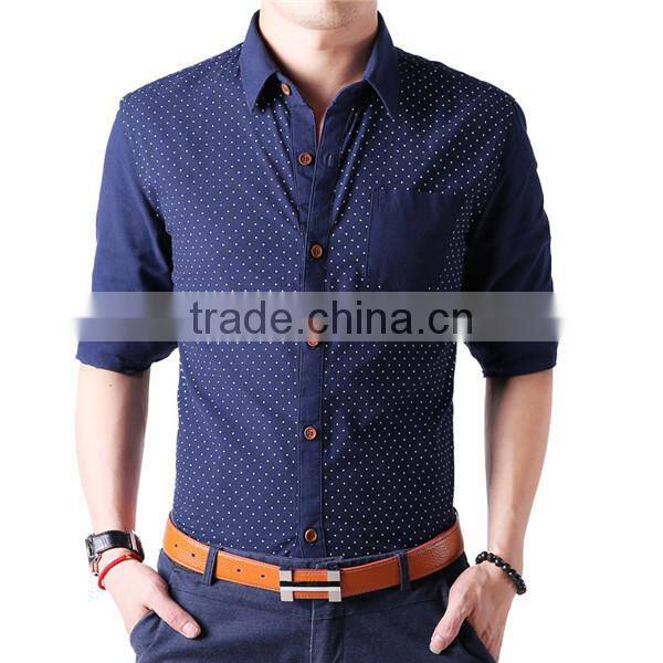 Fancy Design Stock Men Shirt In Turkey