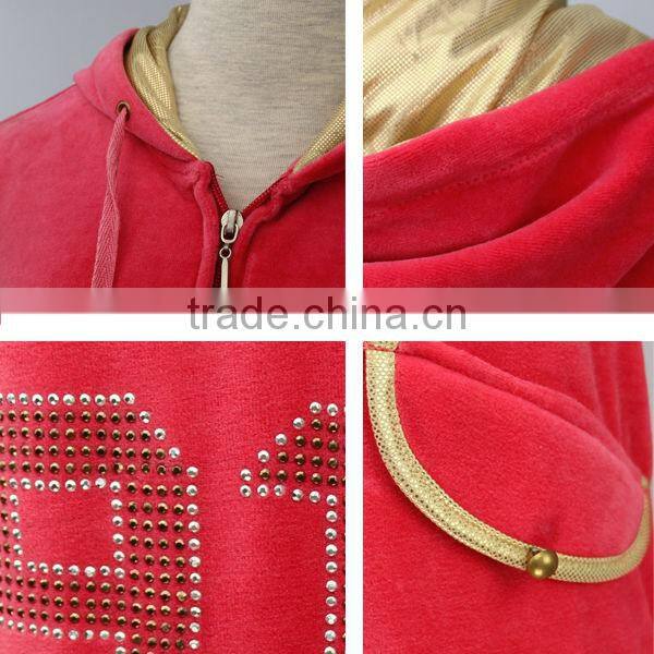 wholesale cheap colorful women hoodies tall zip bulk hoodies