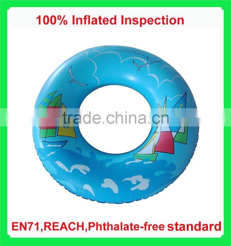 high quality full printing inflatable floating ring
