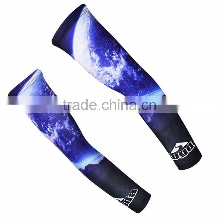 Wholesale china sun protection breathable lycra cool cycling arm sleeve with Professional OEM design for free