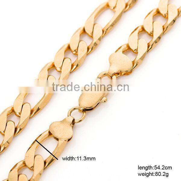 2014 new design silver chain necklace