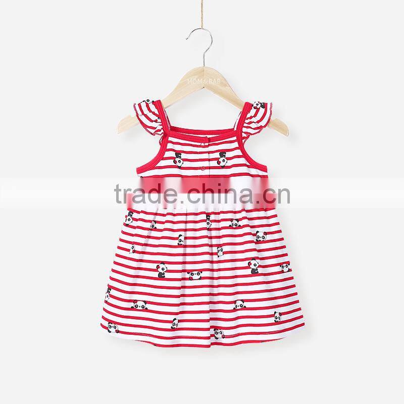 Mom and bab 2017 summer baby children clothes girl nice dress party wear factory price