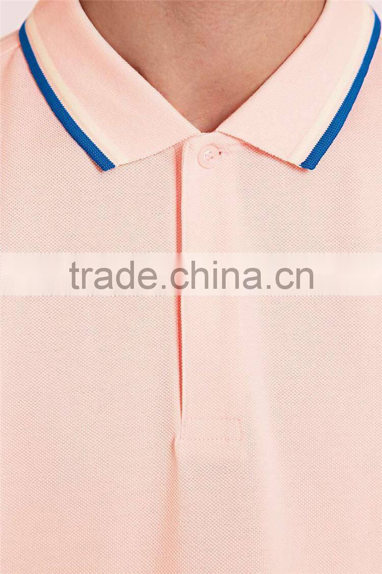 Stylish design neck blank organic cotton polo t shirts bulk polo shirts