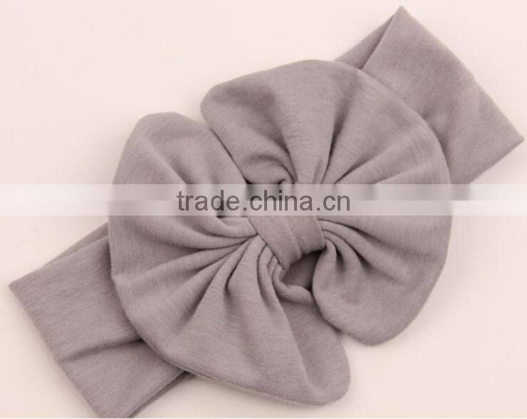 Dupioni Silk Baby Headband Kids Hair Accessories with Lace Rhinestone