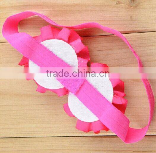 2016 Burst Satin Ribbon Floral with children's Christmas headdress 26-color spot