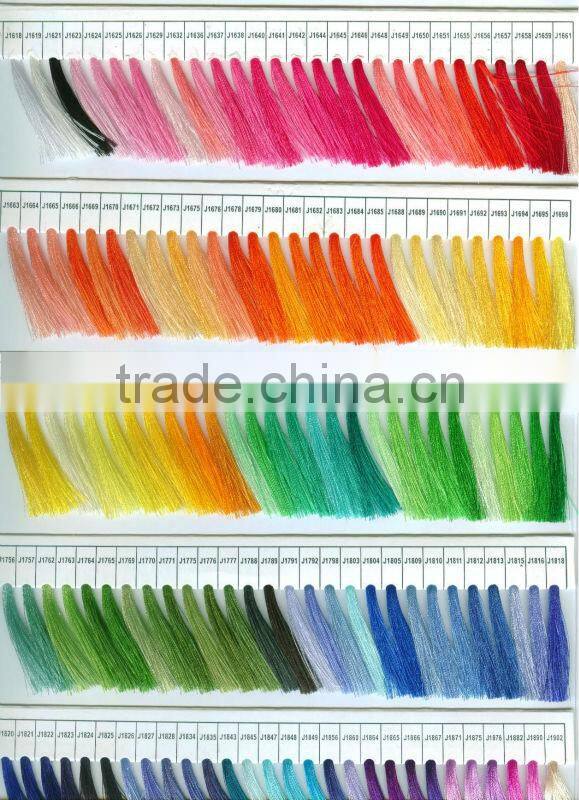 100% Viscose Rayon Silk Embroidery Thread