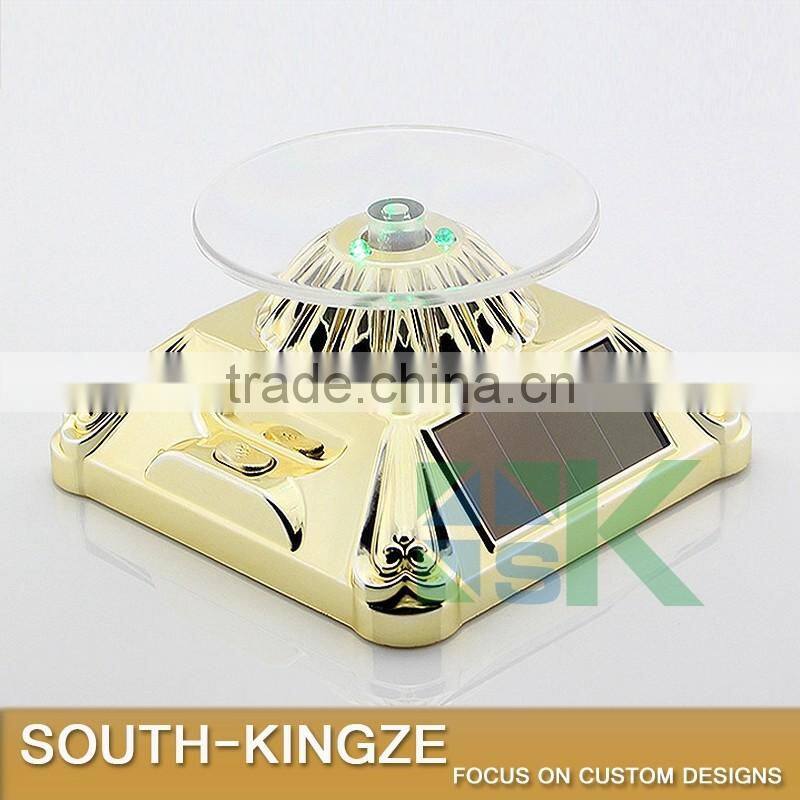 Silver/Gold Asia Buddihism Lightable Cubid Square Base Mobile Phone Display Stand