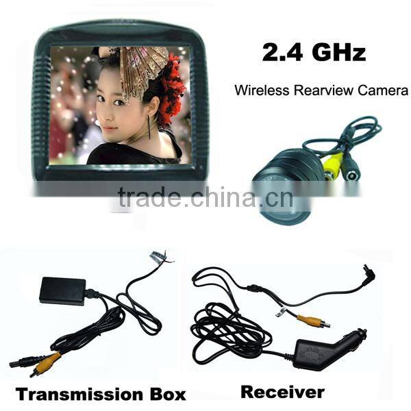 Wireless Rearview Camera Optional 3.5 inch TFT Monitor Video Parking Sensor System