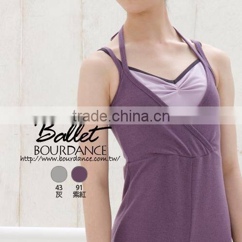 Ballet girl wrap halter jumpsuits