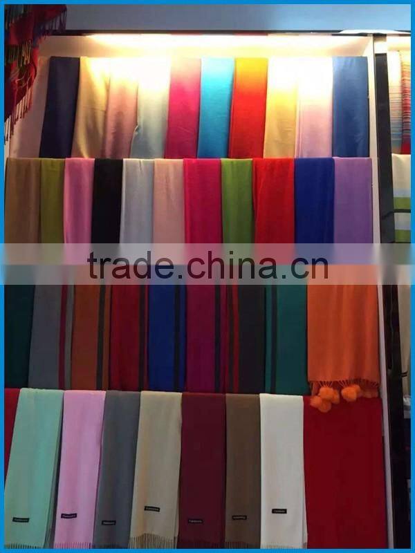 Women's pashmina jacquard cotton cheap wholesale shawl