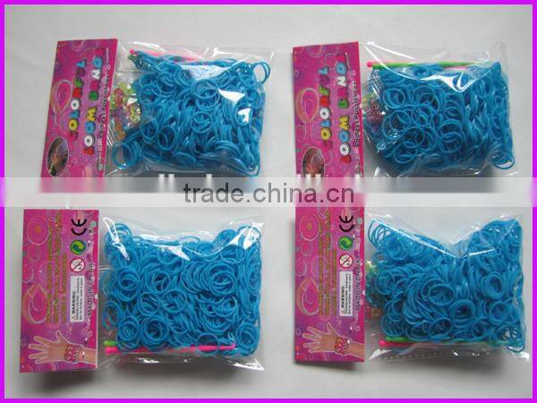 European hot selling DIY refill pack cheap rubber loom bands