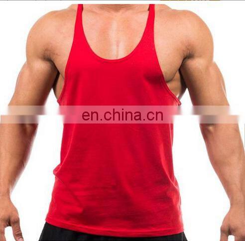 tanks top mens bodybuilding gym custom stringer