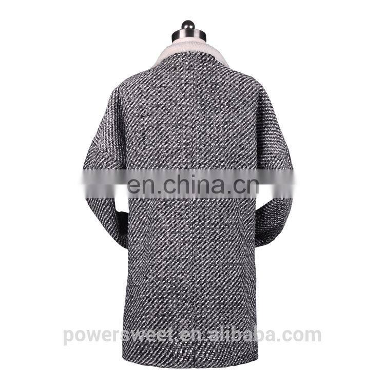 2014 Winter Fashion Lamb Wool Lining Women's Coat