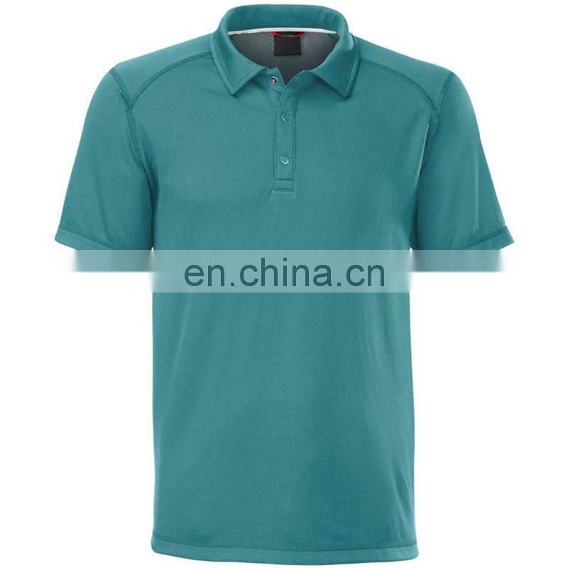 Men's Green Custom Cotton Polo T shirt Design Wholesale