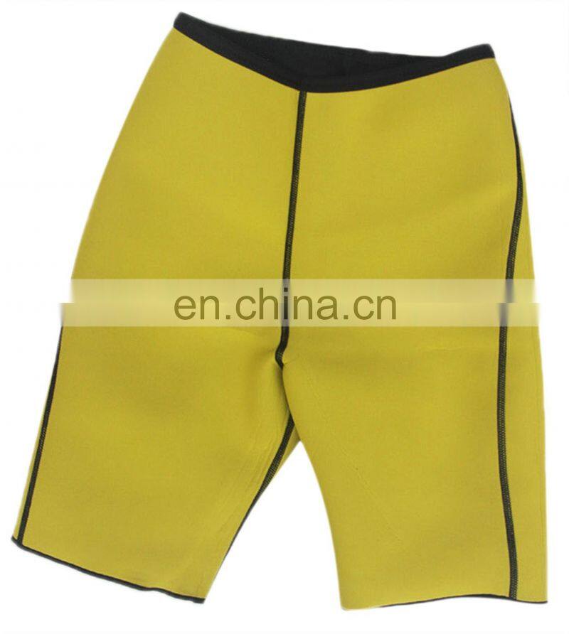 Mens Neoprene Sauna Shorts Sweat Suit Hot Slimming Pants Weight Loss