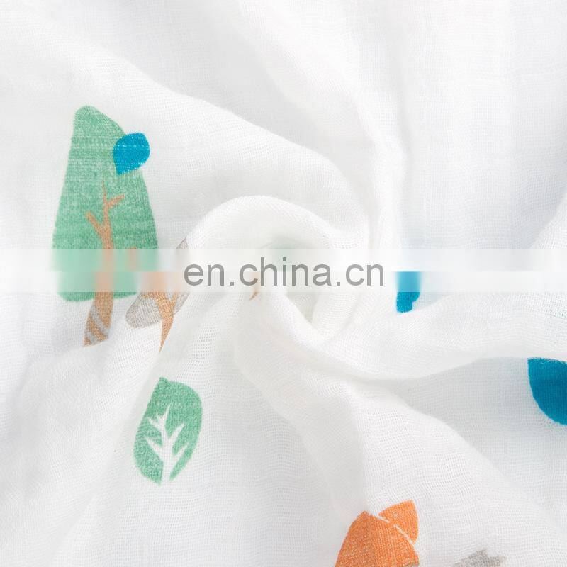 NO MOQ Cheap baby security receiving blanket warp Newborn soft muslin blanket bamboo baby swaddle