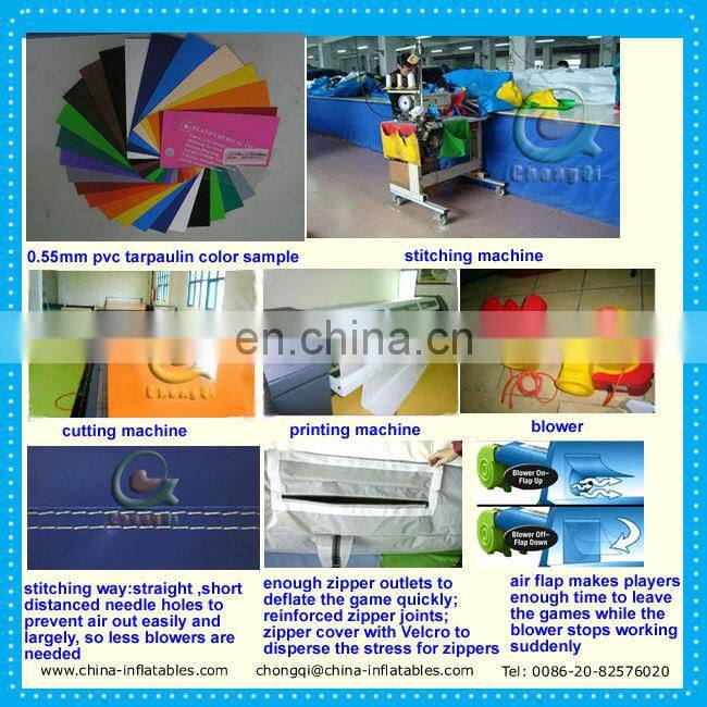 popular inflatable football toss game