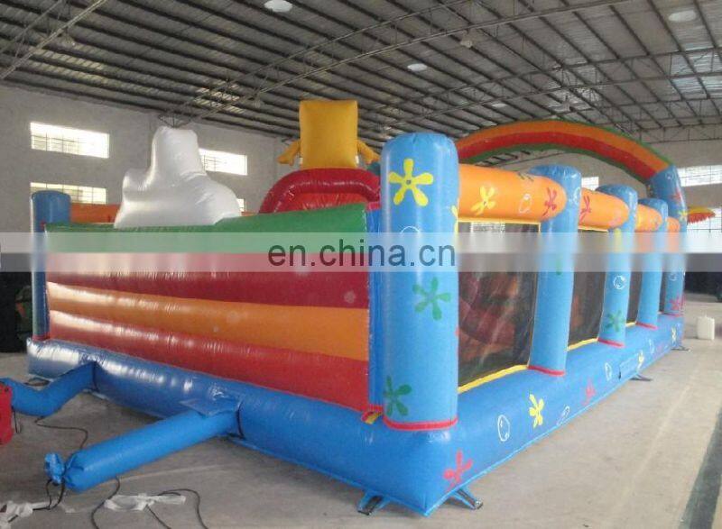 Inflatable Sponge Bob city playground,children playground