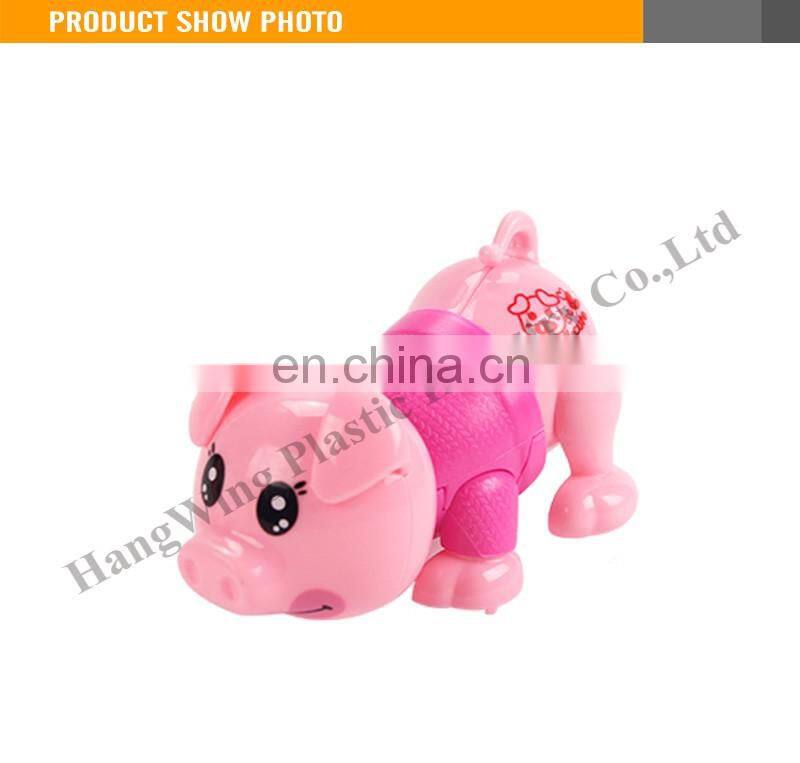 9.5CM On The Solid Color Naughty Wind Pp Pig Toys