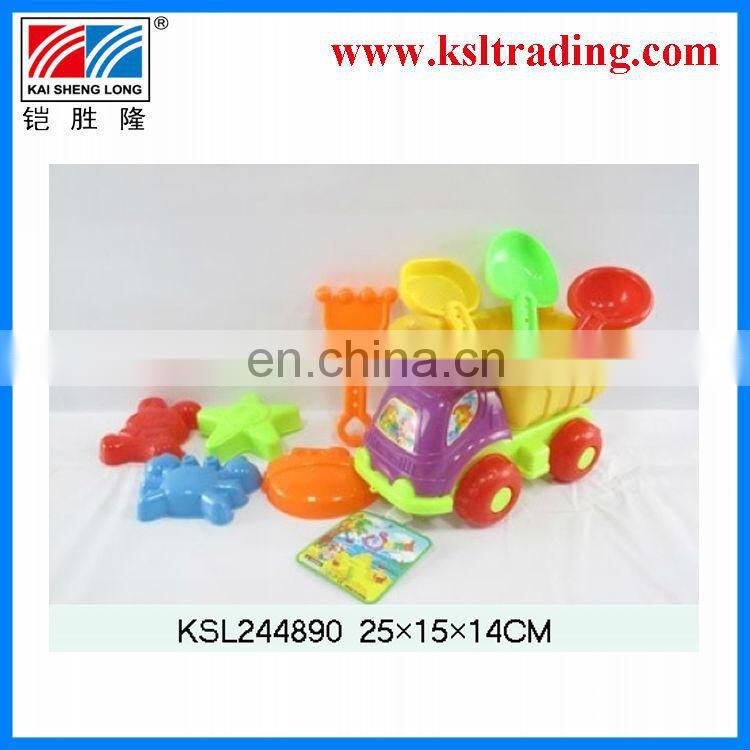 9pcs bright lady outdoor toy plastic children beach toys