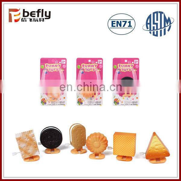 Funny walking cookies wind up biscuit toy