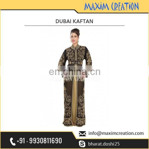 New Dubai Khaleeji Thobe Caftan Dress By Maxim Creation 5784