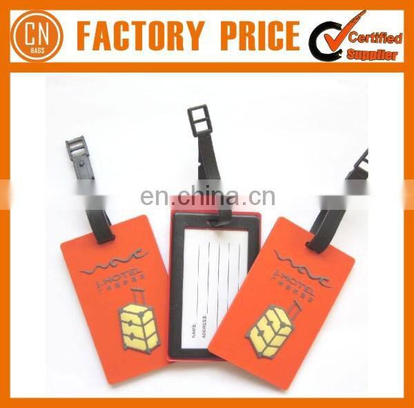 Promotional Custom Printed Plstic Luggage Tag Best Sale Luggage Tag