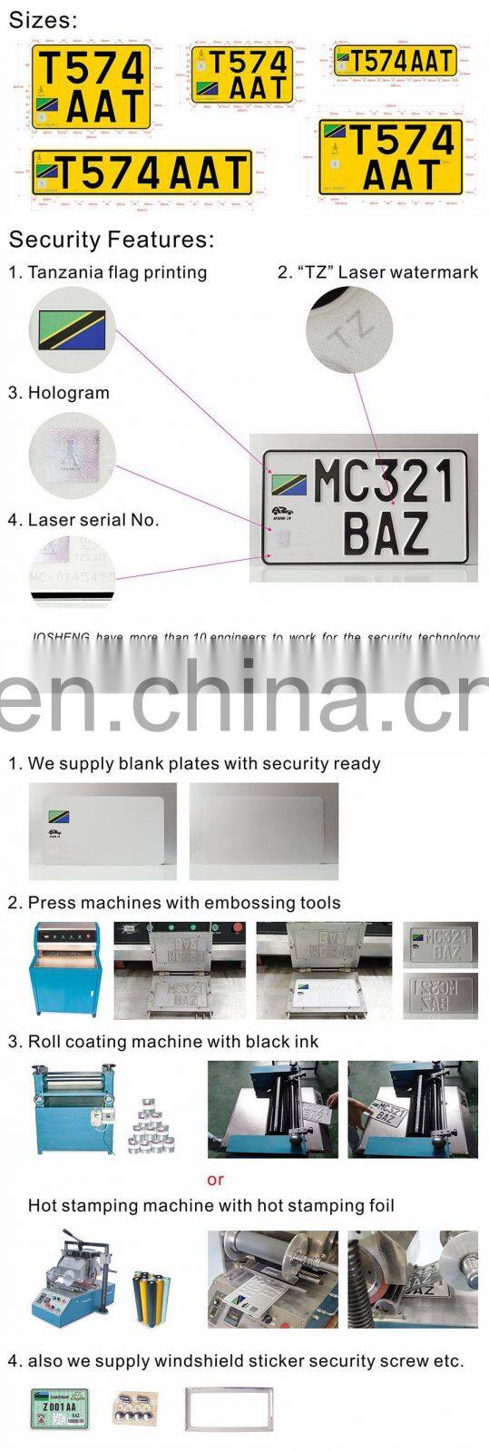 Cheap Car Number Plate License Plate