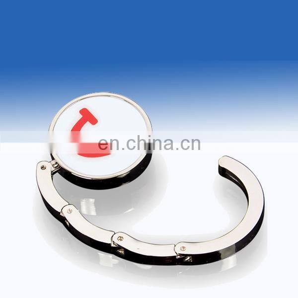 custom foldable school bag hanger with stones