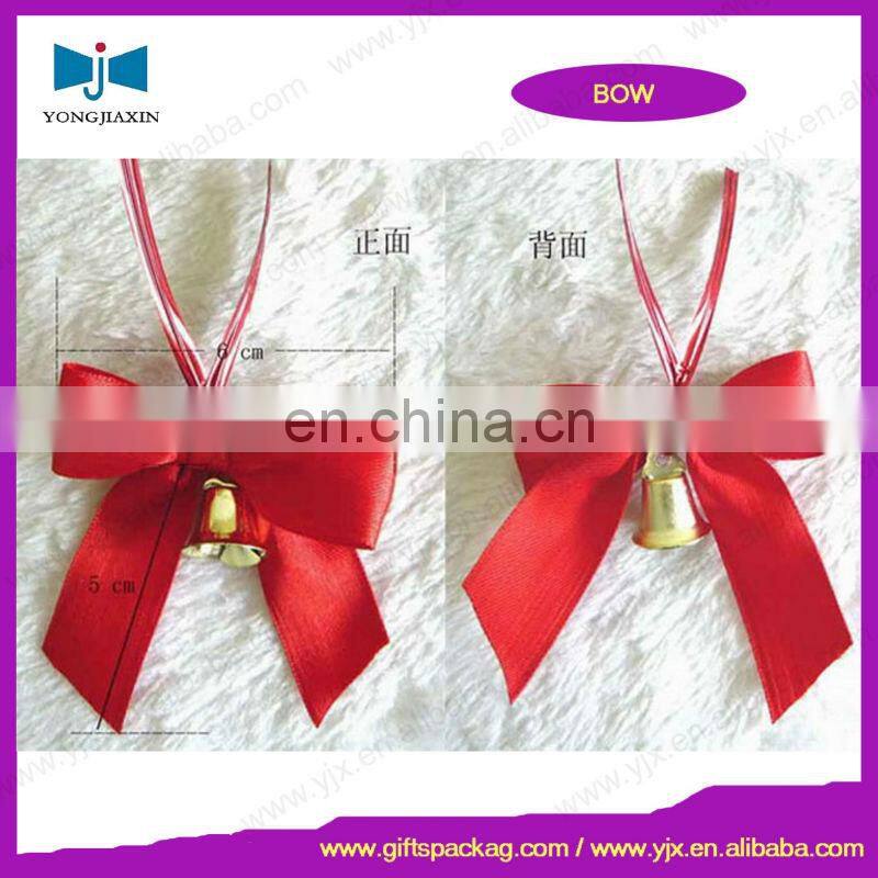 Wholesale Christmas Ribbon Bow with Small Bell