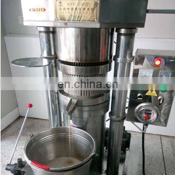 Italian Hydraulic coconut oil expeller / olive oil cold press machine for sale